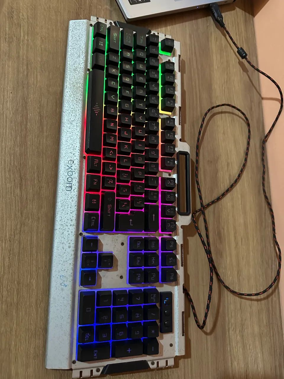 Kit Teclado gamer , Semi-mecanico e mause Exbom - Foto 5