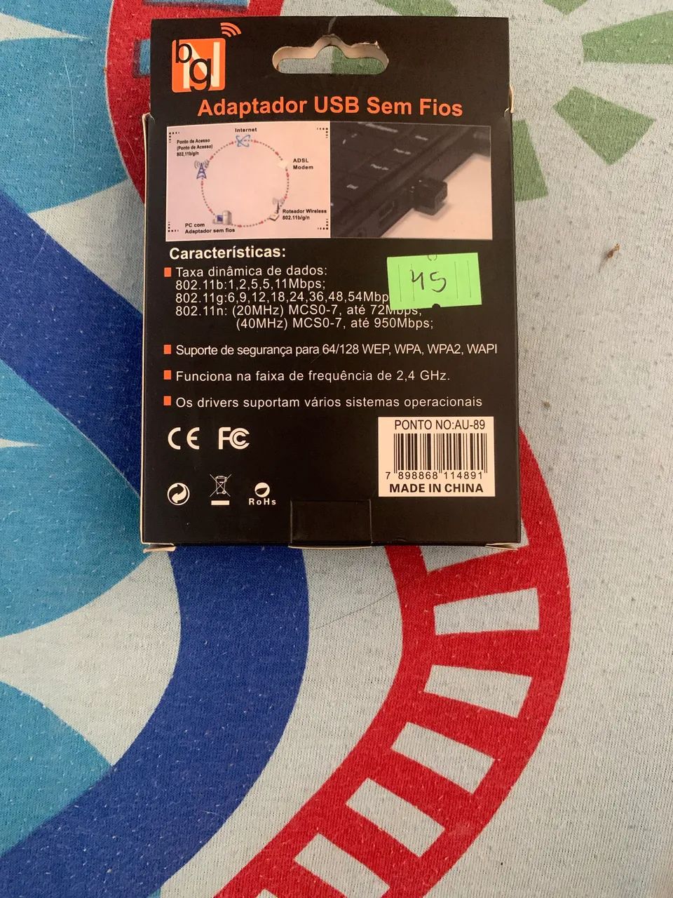 adaptador wi-fi novo sem fio  - Foto 3