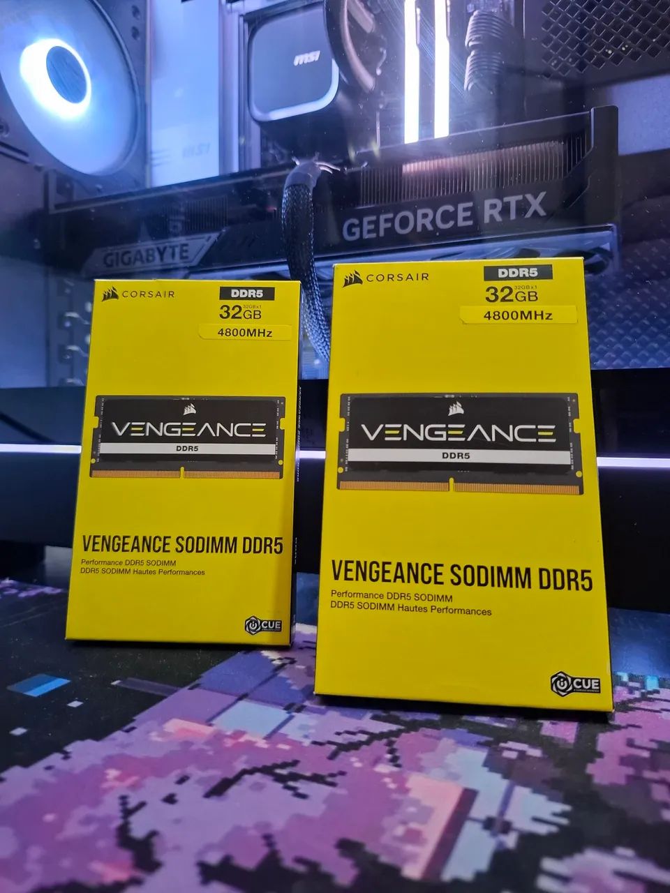 レーゲンスブルク　SP Memória DDR5 Corsair Vengeance 64GB (2x32GB) 4800MHz - Para