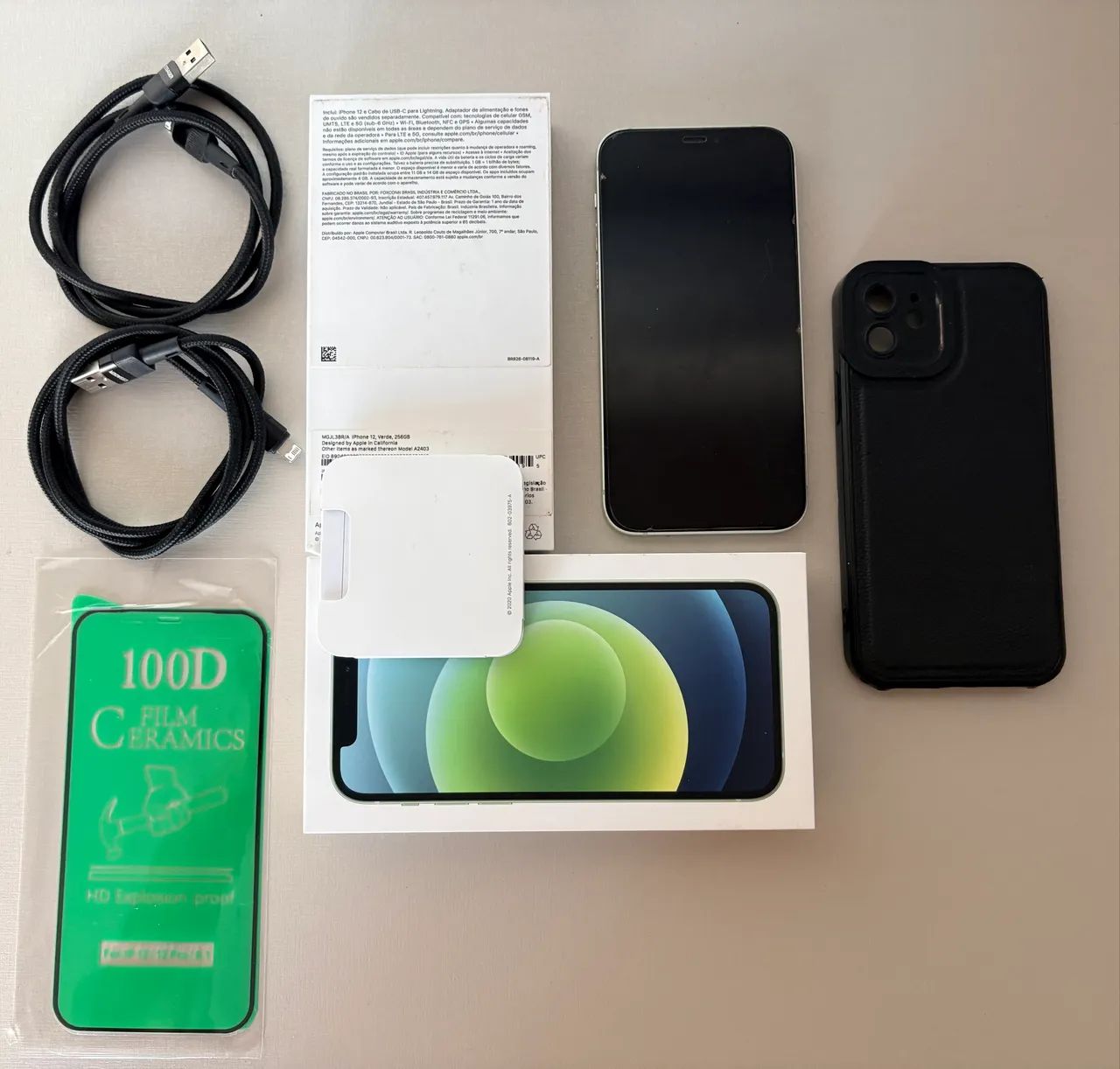 IPHONE 12 256gb verde - Celulares e Smartphones - Santa Tereza