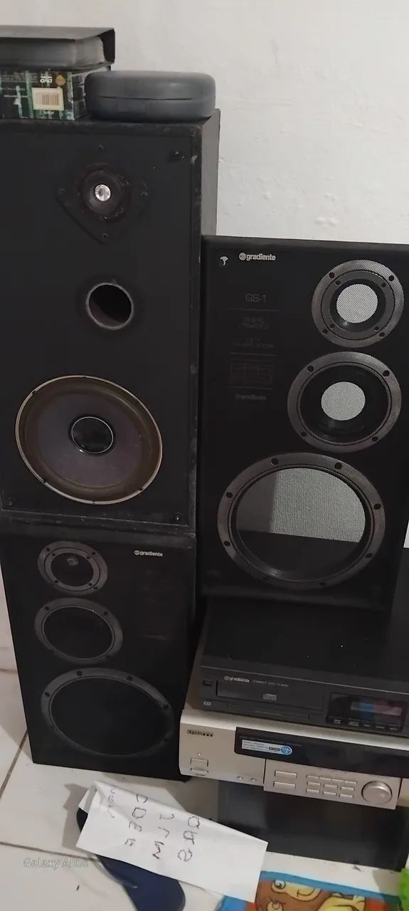 Ventilador de teto e caixas de som - Foto 3