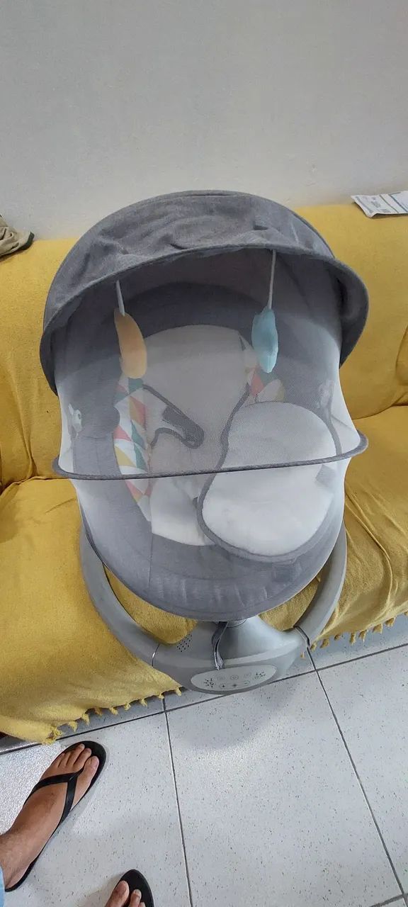 Cadeirinha de balanço musical 