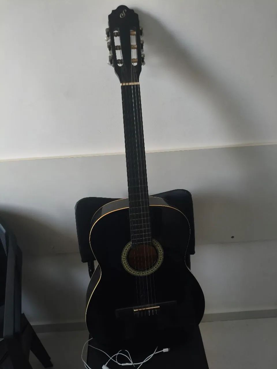 Violão Acústico Clássico Preto Giannini Start (Nylon)