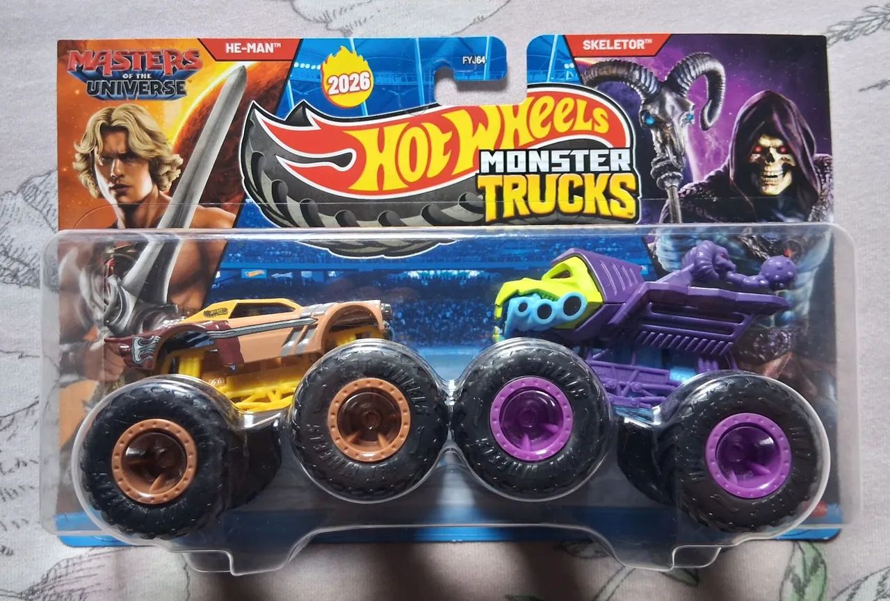 Hotwheels monter truck (he man)