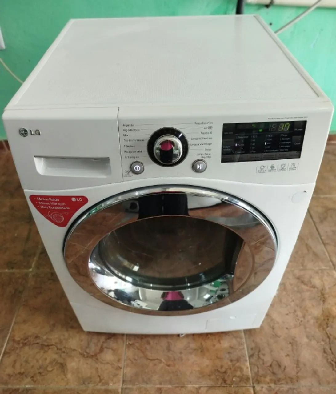 Lava e Seca LG 10kg painel touch screen - Foto 4