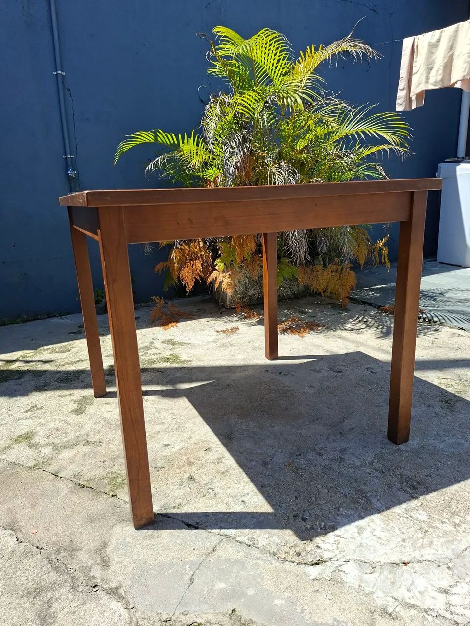 Mesa 90x90 cm madeira macica - Foto 2