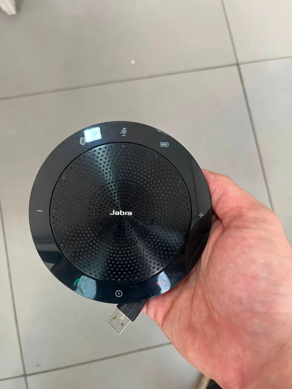 Jabra Speak - Caixa de Som / Viva-Voz Bluetooth e USB