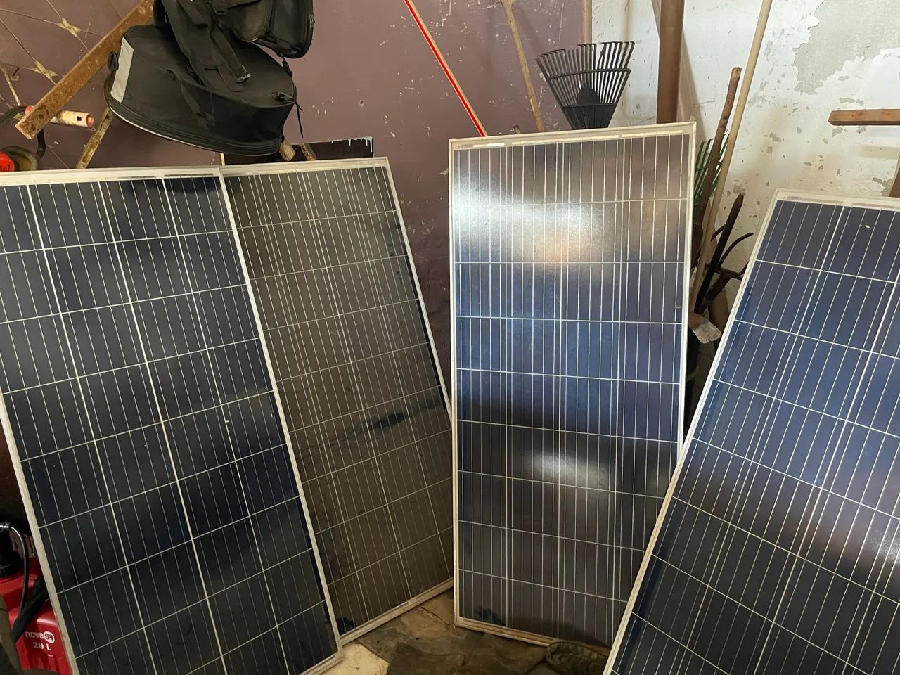 Placa solar para sair rápido 