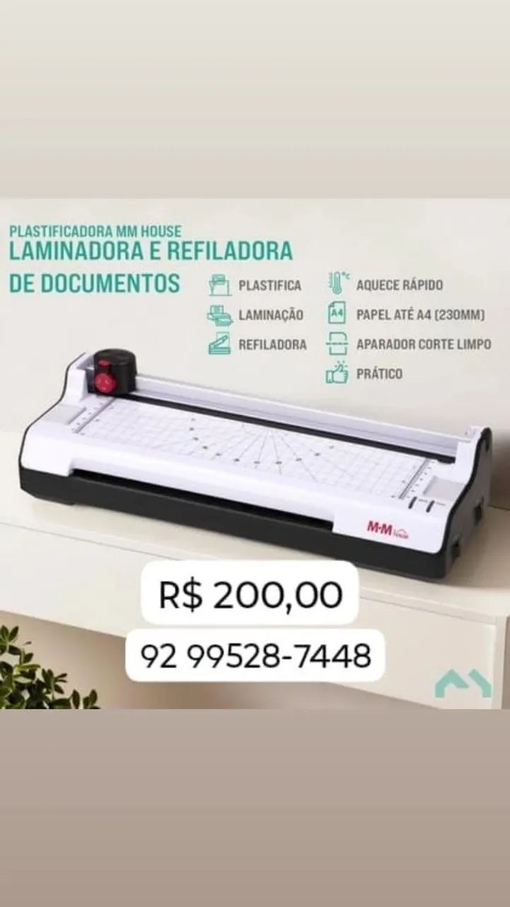 Plastificadora de documentos