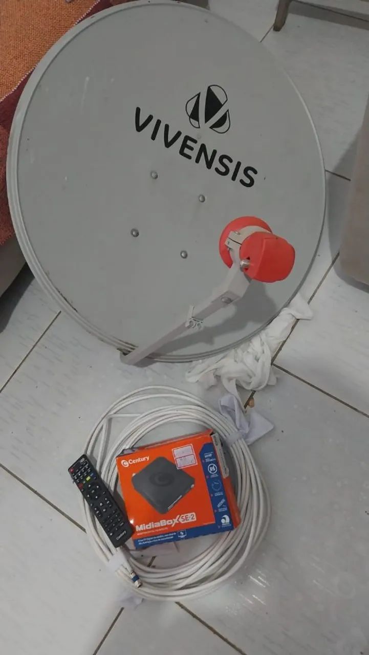 Antena e receptor digital