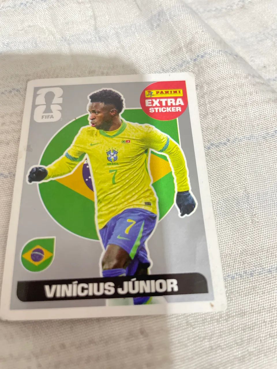 Figurinha extra vini jn 2026