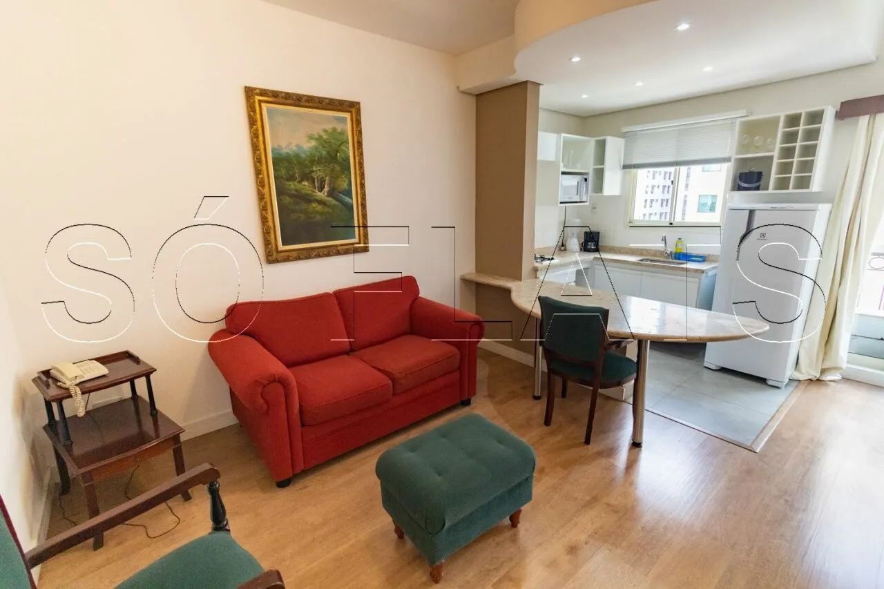 Flat para locação com 1 dormitório e próximo da Av. das Nações Unidas. - Foto 2
