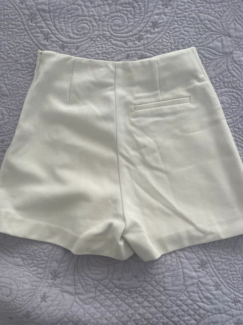 Short Saia Branco H&M Tam 34 - Foto 2