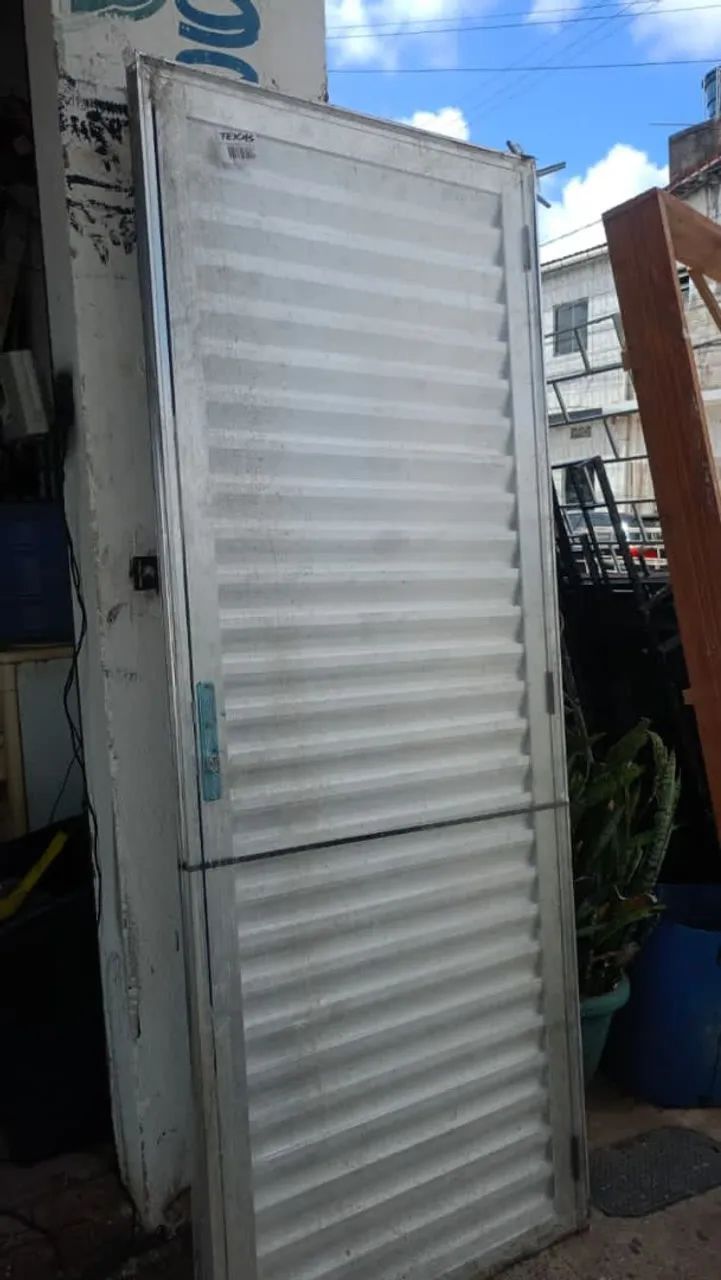 Portão de alumínio 