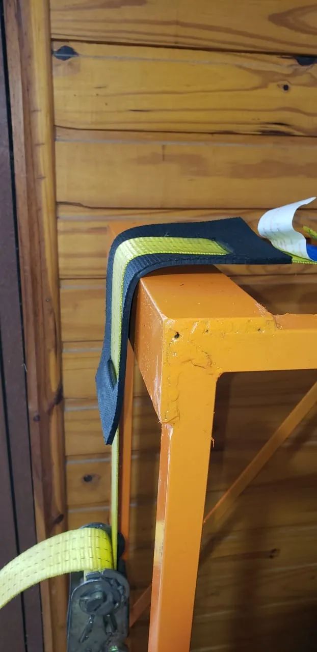 Proteção de Cinta de amarração e catraca e Cinta de elevação industrial  - Foto 4