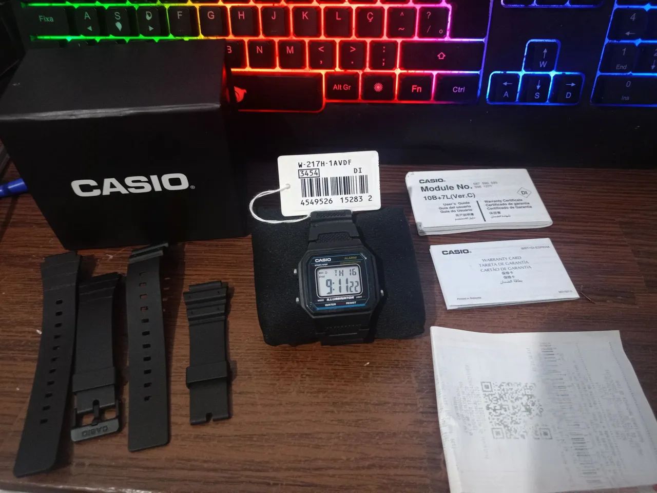 Relógio Casio w-217h original  - Foto 2