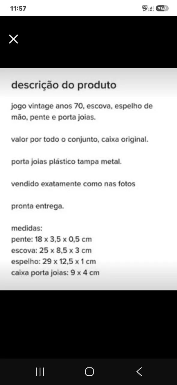 Jogo vintage Peça de antiguidade  - Foto 4