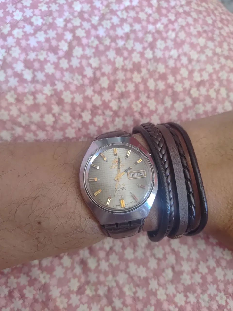 Relógio Orient 3 Stars Automático - Vintage Clássico