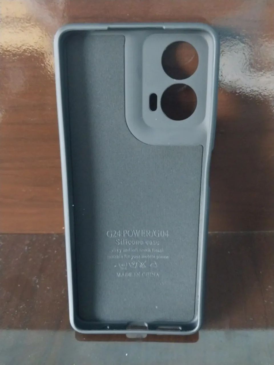 Capa para Celular Motorola Moto G24 Preto - Foto 3