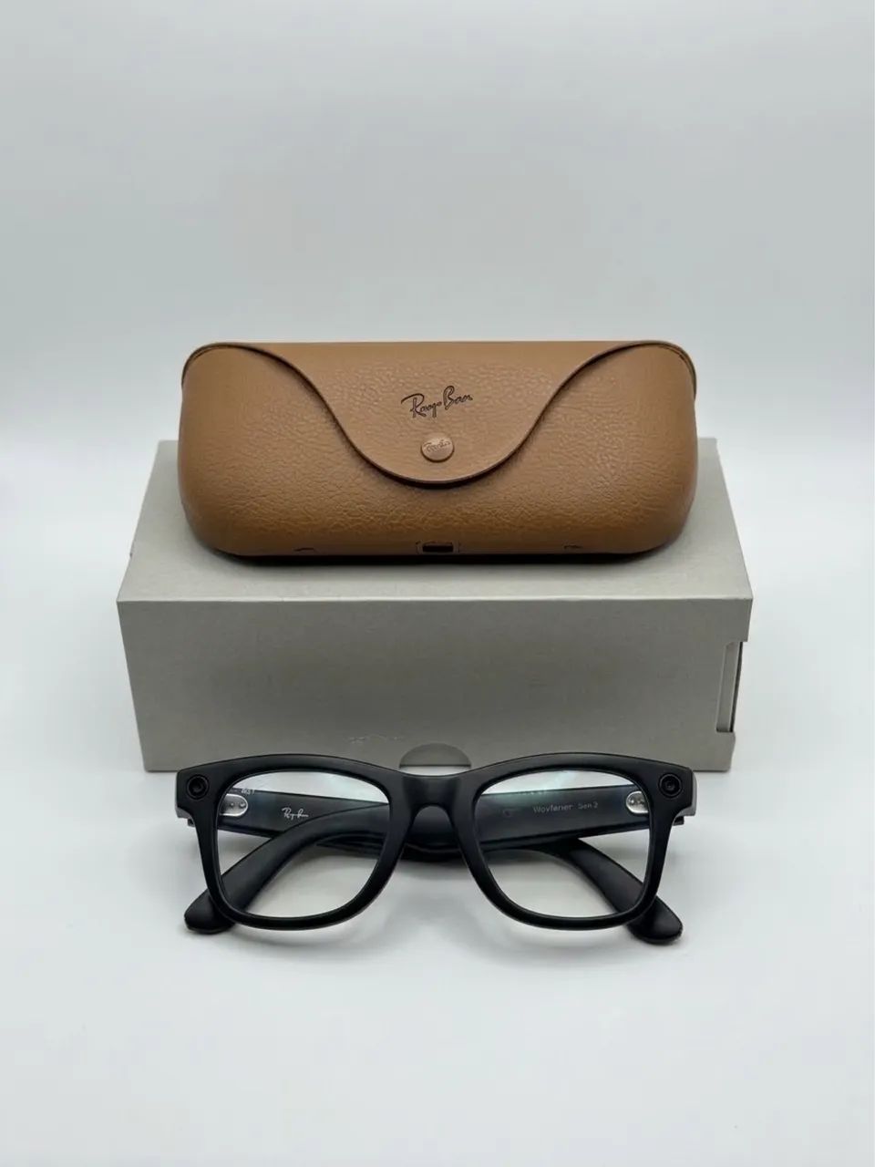 Óculos Ray-Ban Meta Wayfarer 2ª Geração + Estojo Carregador e Caixa Original - Foto 3