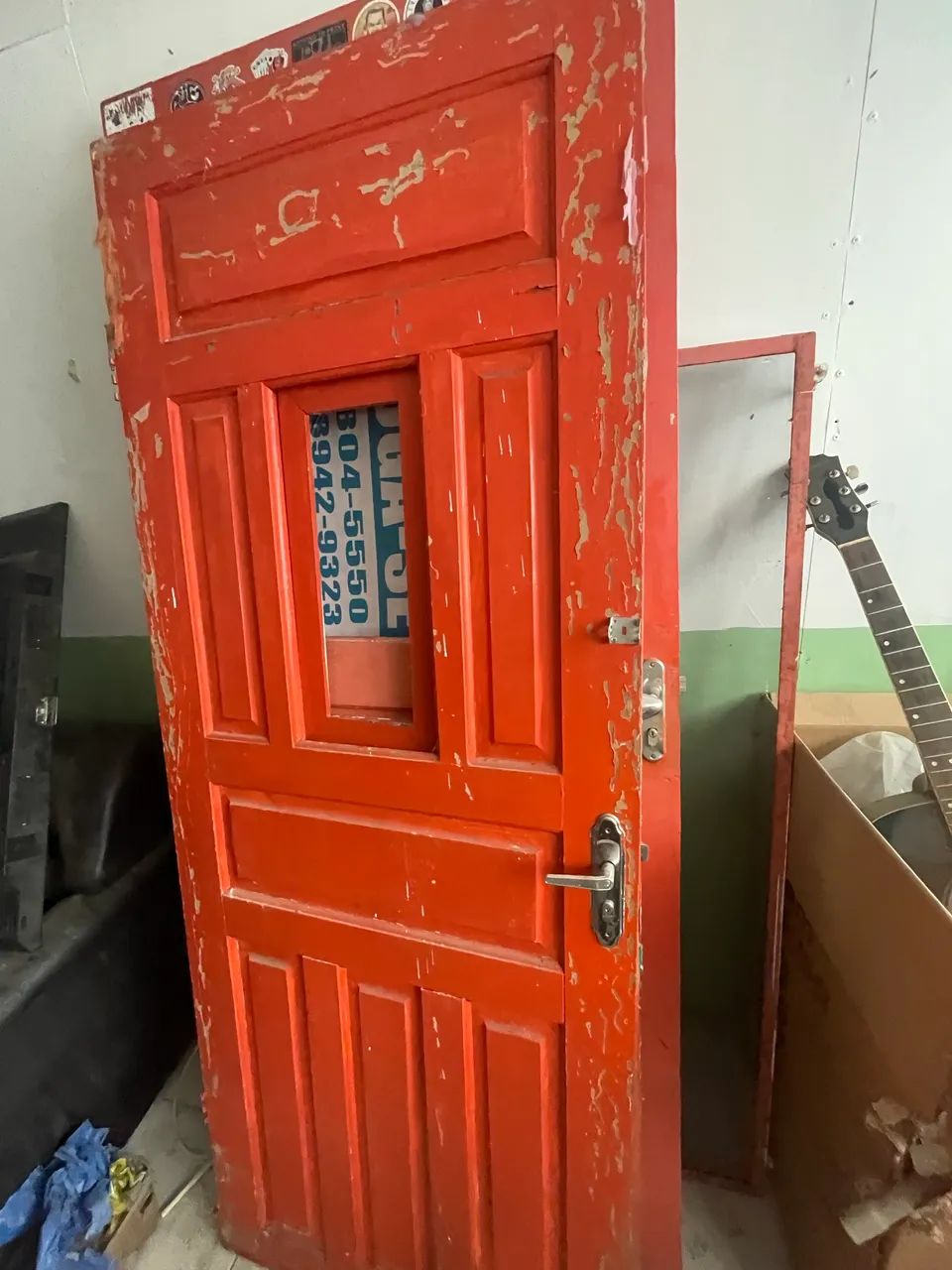 Porta de madeira maciça 80x2,00x3,5. - Portas e Janelas - Jardim ...