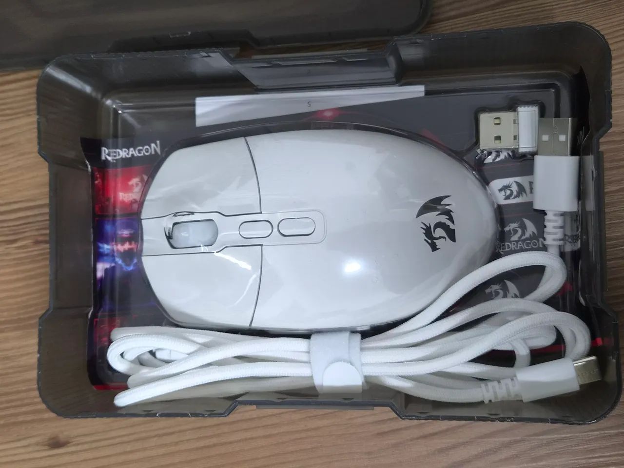 Mouse Redragon Invader pro Sem fio tri mode - Foto 2