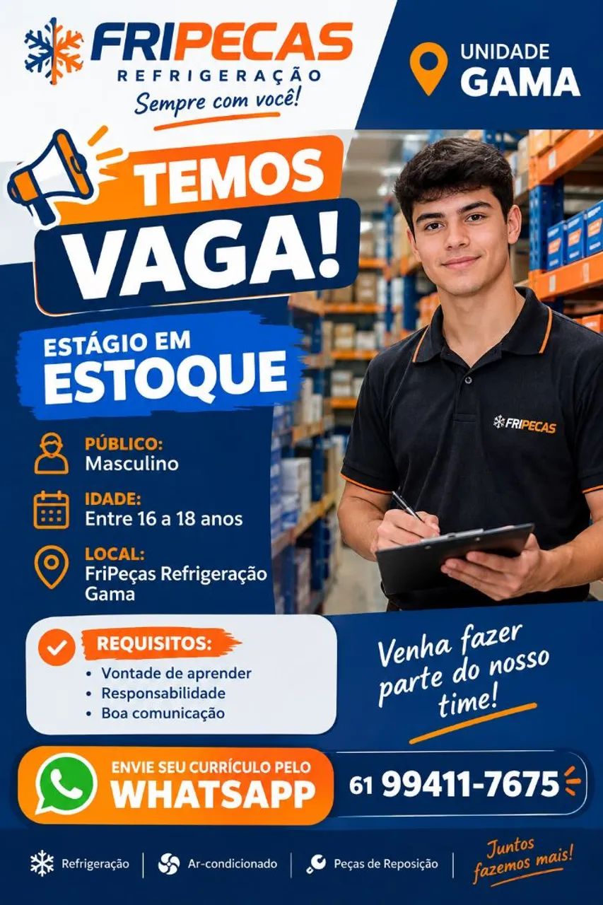 Vaga Estagiário 