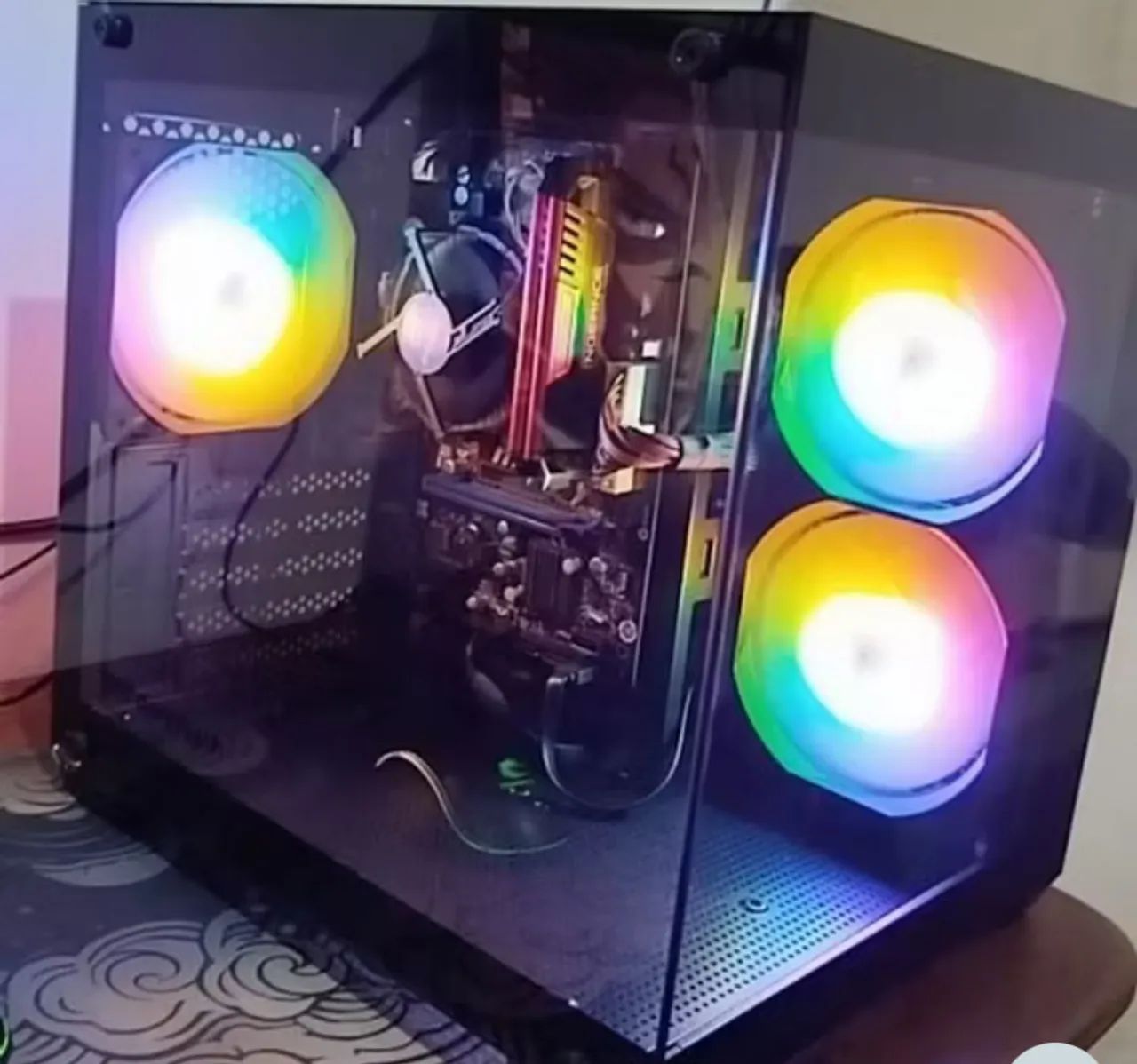 Fan rgb Nunca usadas - Foto 2