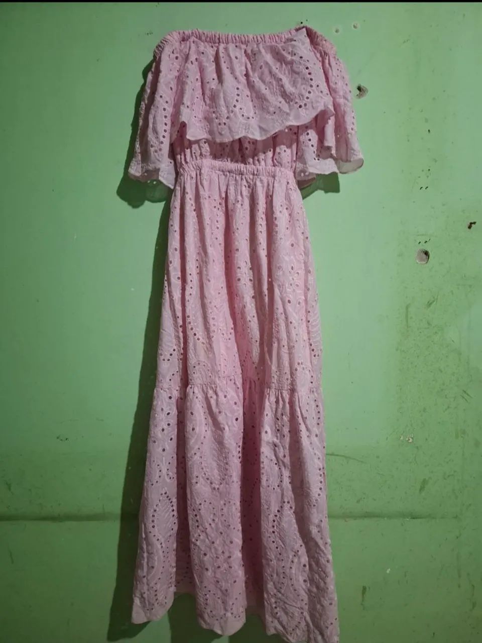 Vestido em cambraia 