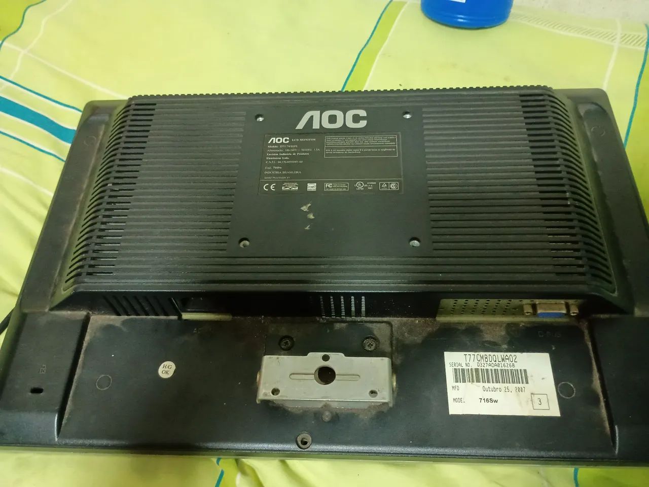 monitor aoc tft17w80psa - Foto 5
