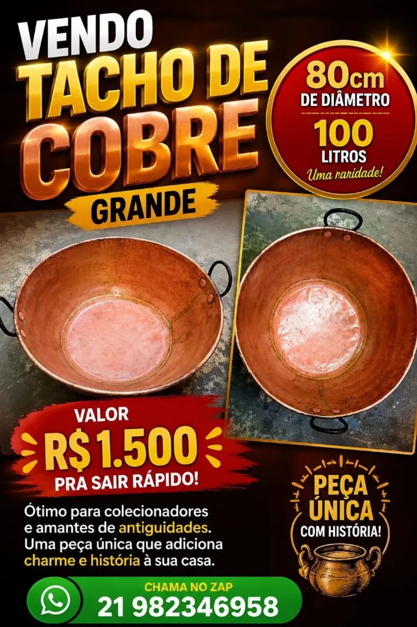 Tacho de cobre