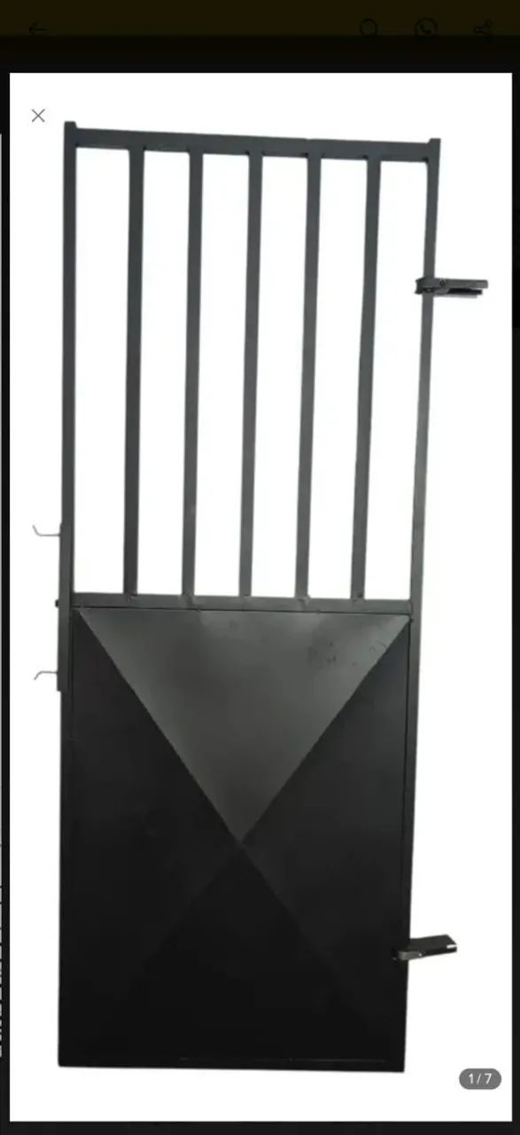 Fabricação de portões reforçados - Foto 4