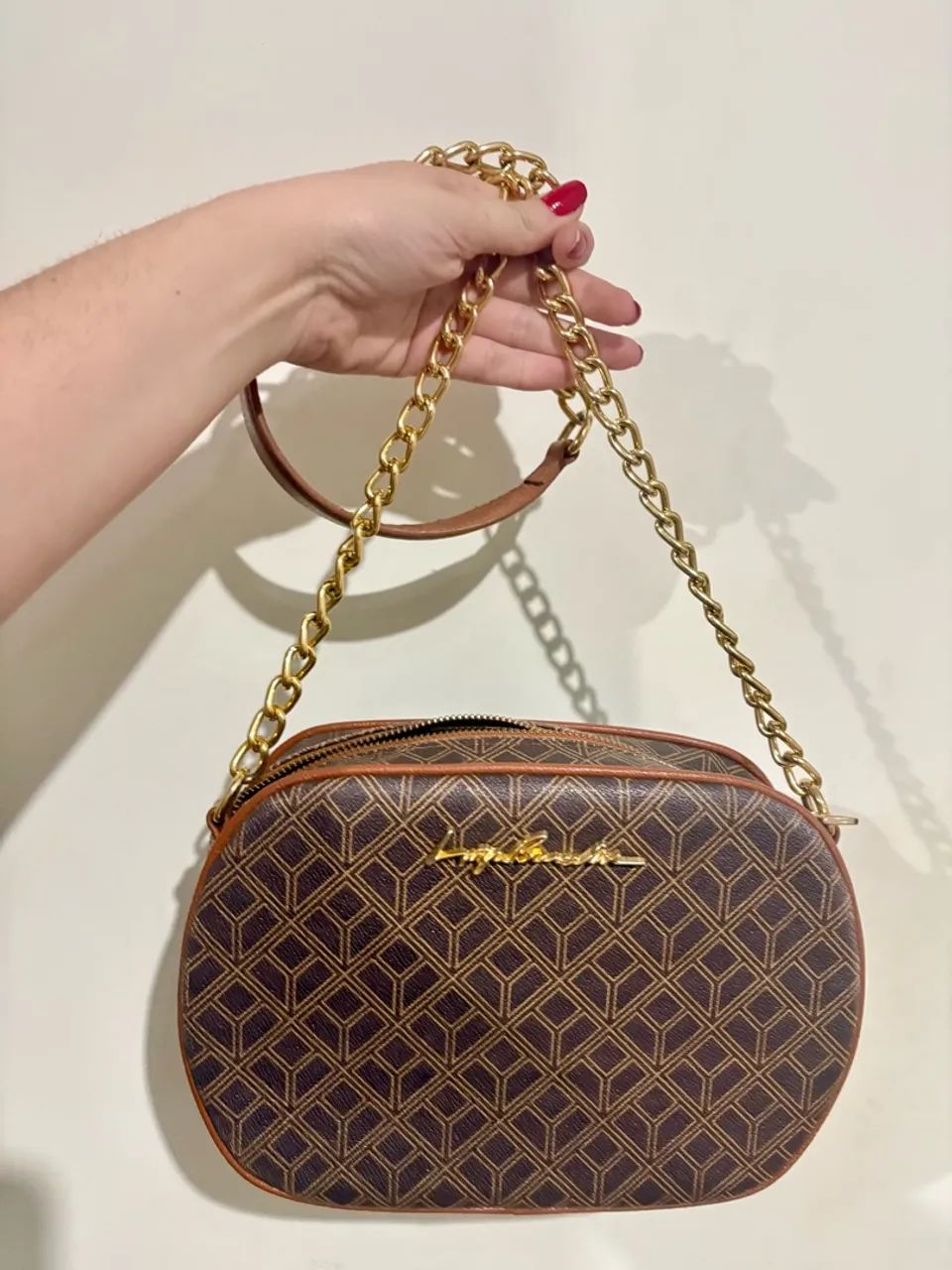 Bolsa luiza Barcelos monograma