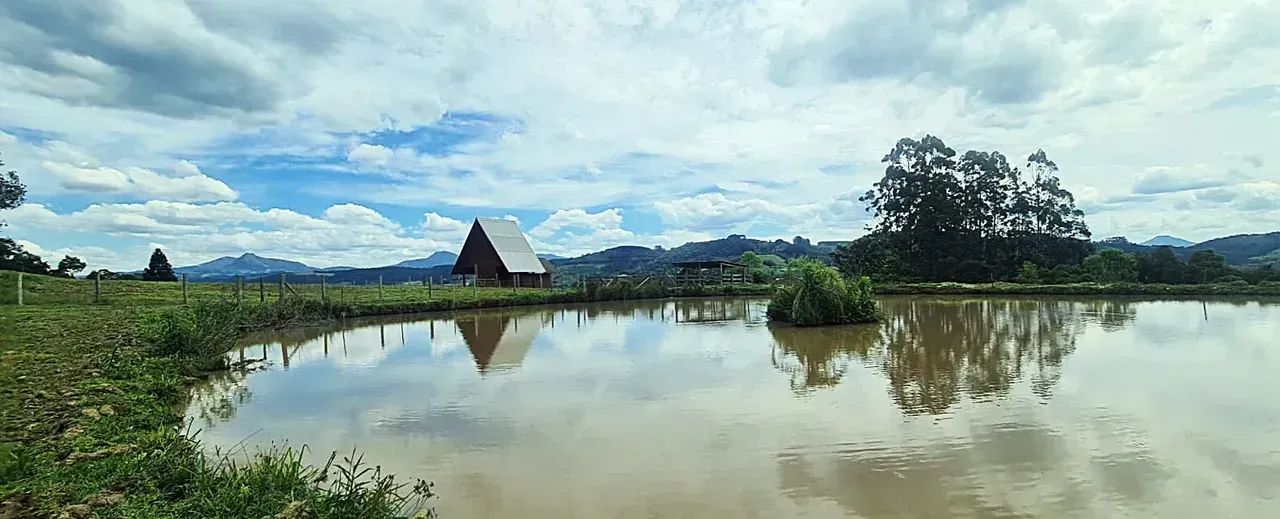 Sítio em Alfredo Wagner - Serra Catarinense- 15000 m² com Chalé - Foto 3