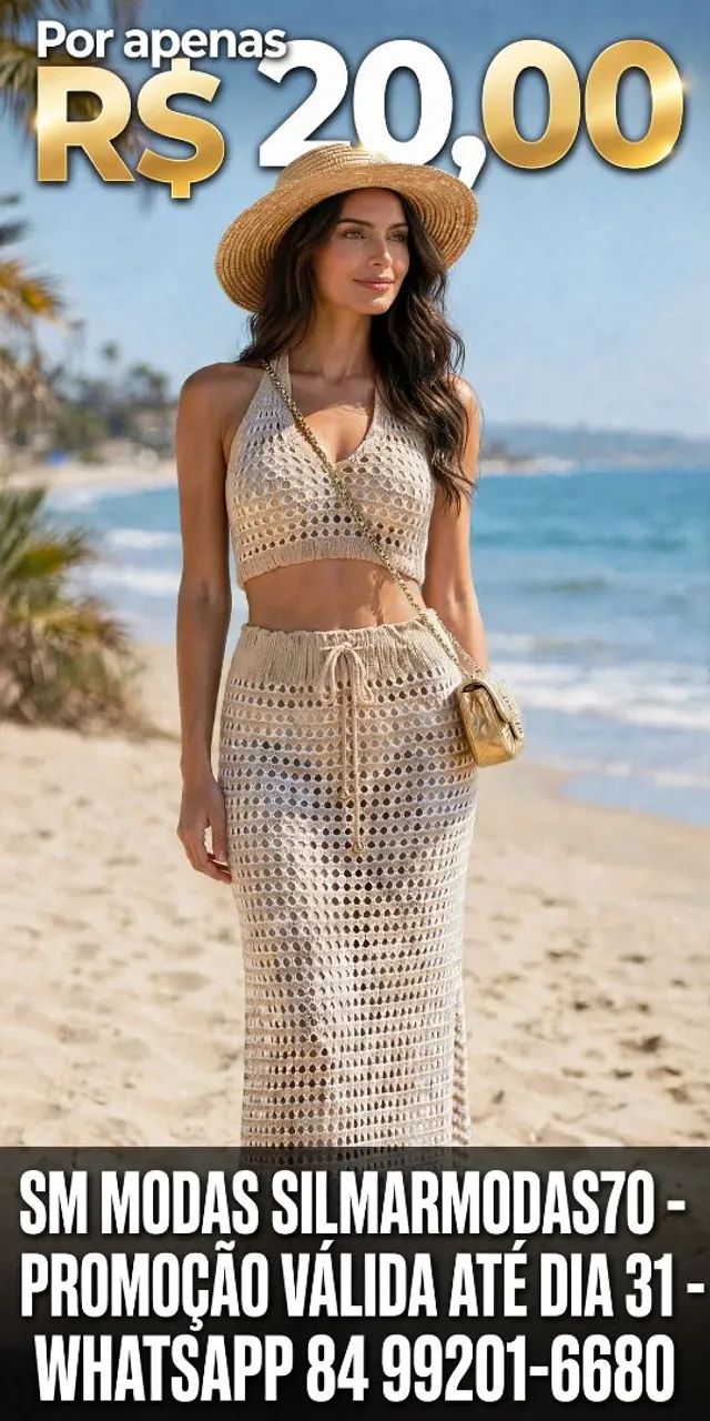 Conjunto Feminino de Praia  - Foto 2
