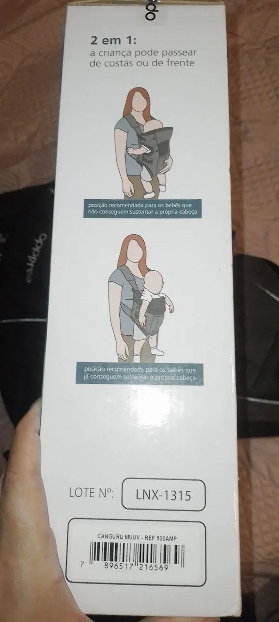 Canguru Kiddo para Bebê - Confortável e Prático - Foto 5