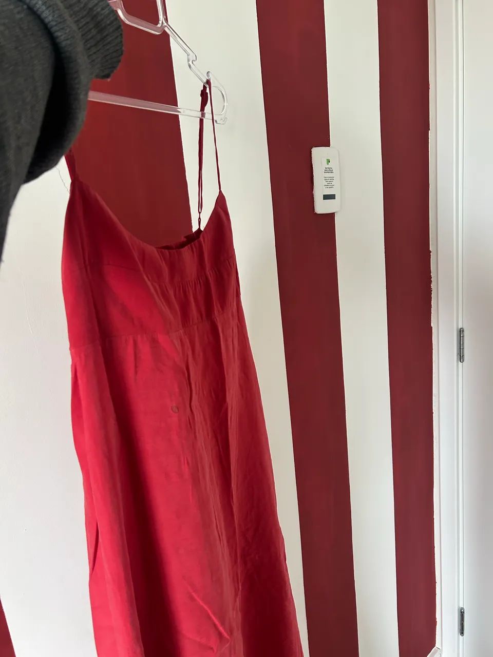 Vestido Vermelho Longo Hering - Foto 3