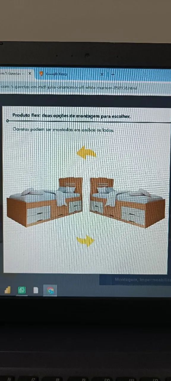 Cama Solteiro em MDF com 5 Gavetas. Ç - Foto 4