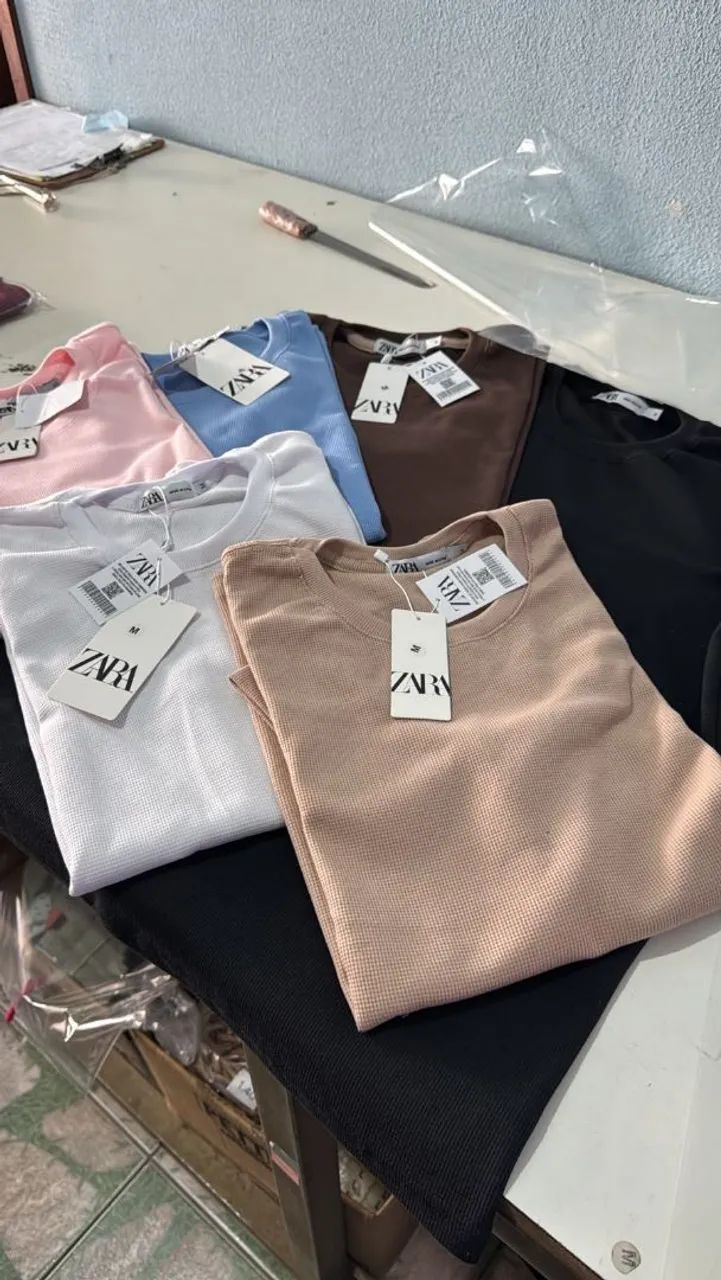 Camiseta zara Atacado  - Foto 4