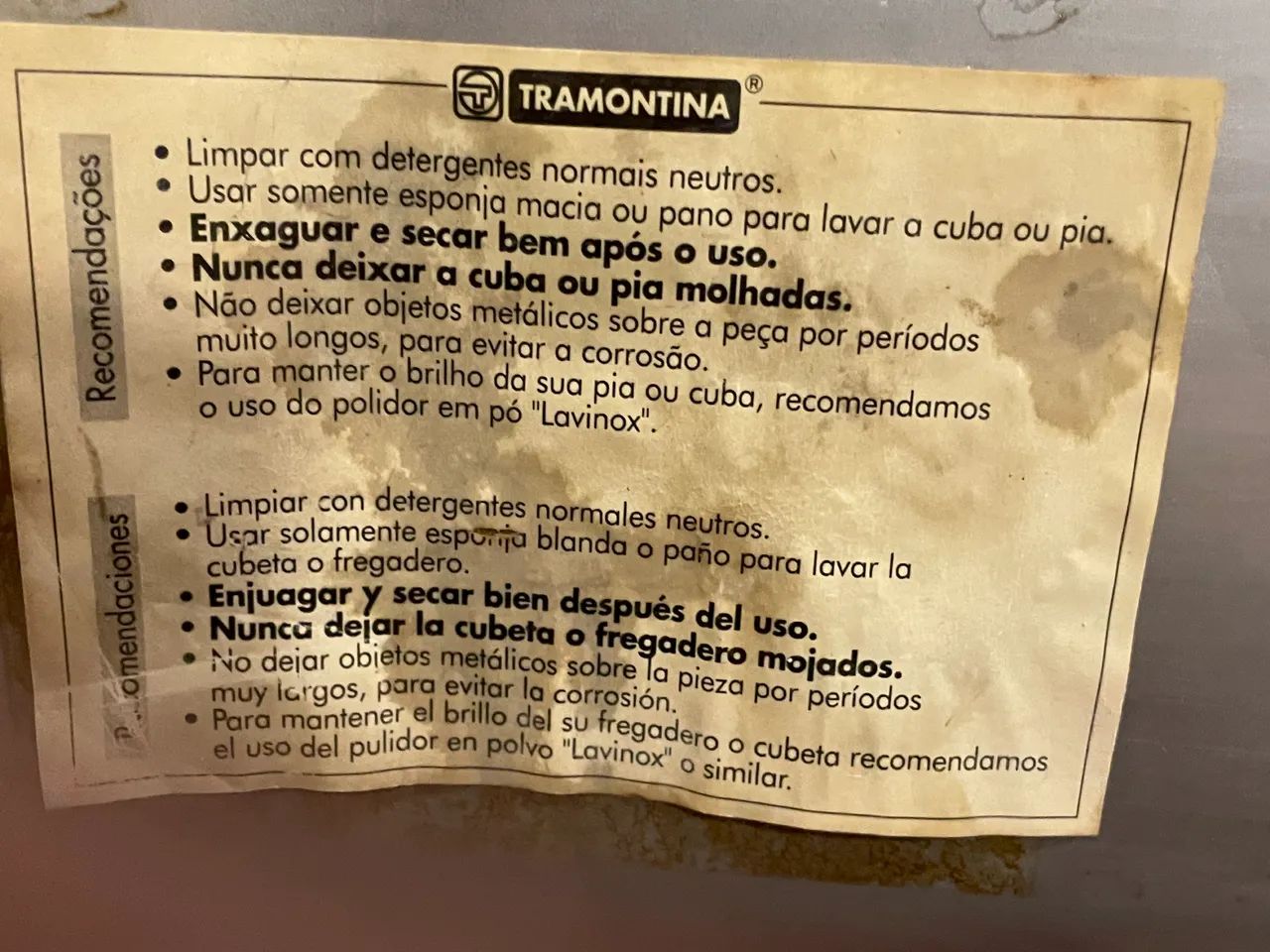 Cuba de cozinha tramontina - Foto 3