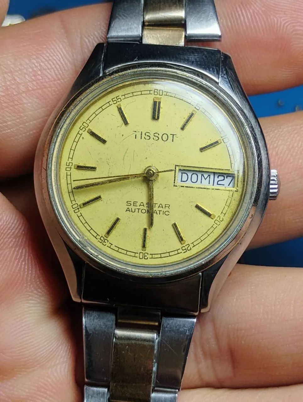 TISSOT SEASTAR AUTOMÁTICO ANOS 70 - Foto 3