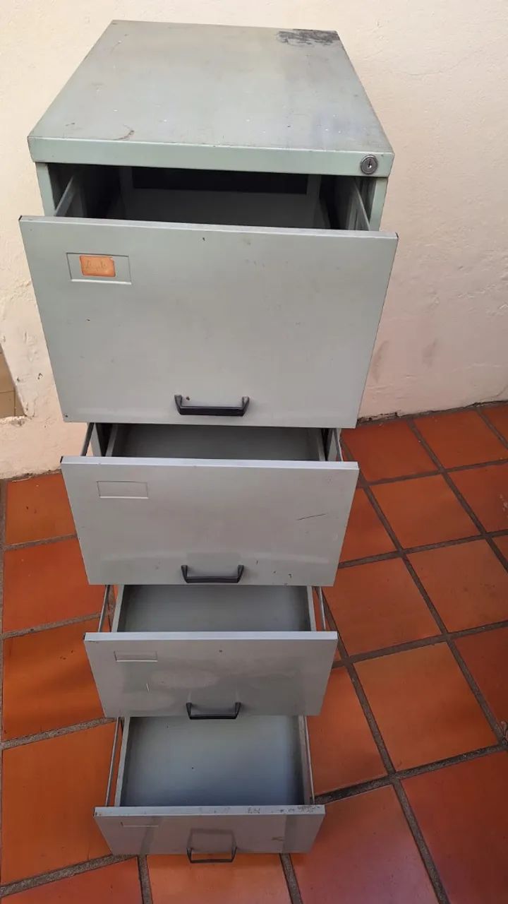 Arquivo de aço 4 gavetas - Foto 4