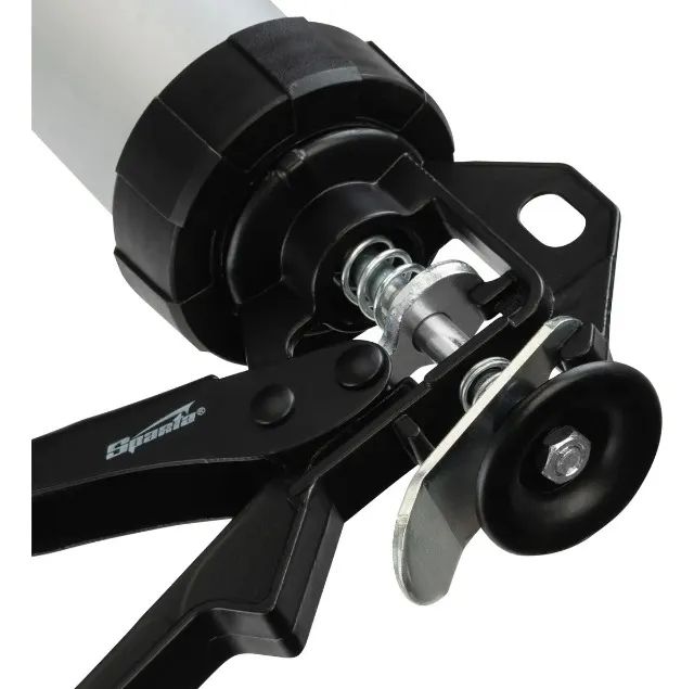 aplicador de silicone em aluminio resistente profissional  400ml 23cm cod6604