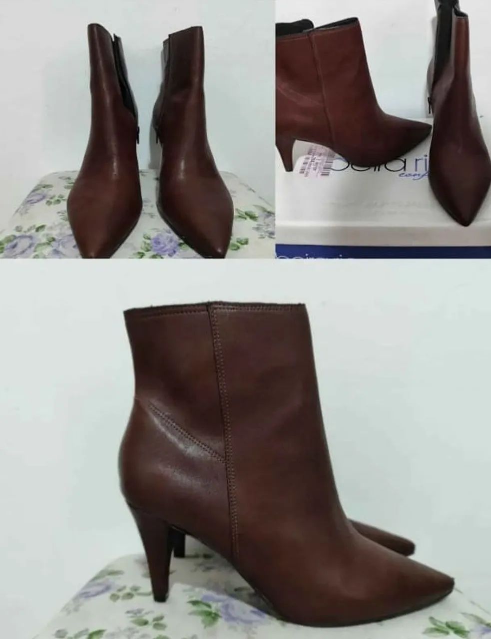 Bota beira rio marrom