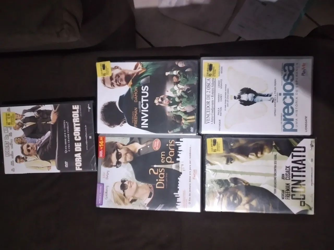 DVD antigo nunca usado capa dura