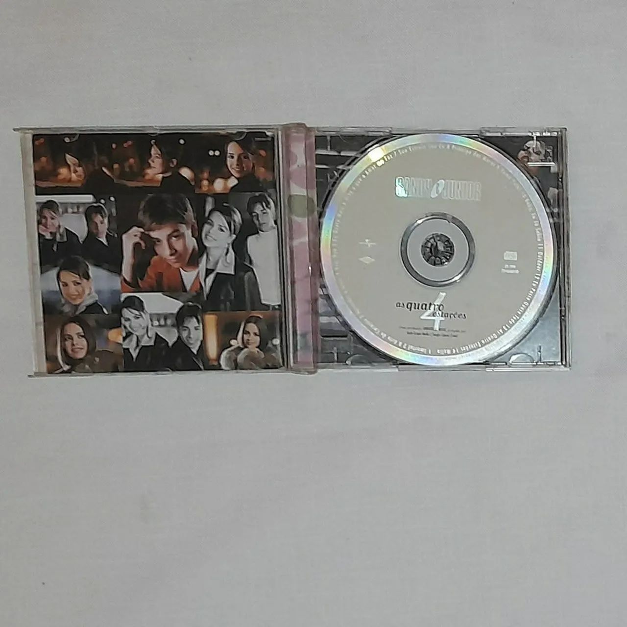 Cd Sandy e Junior - As quatro estações Original - Foto 3