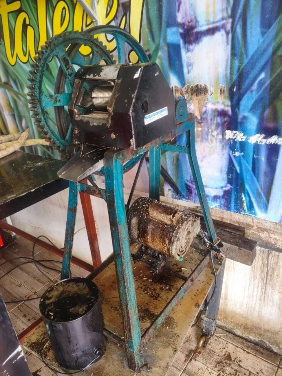 Moenda cana com motor  - Foto 2