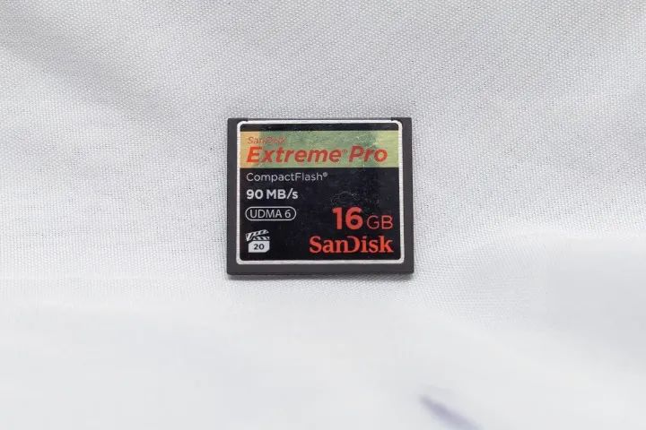 Cartão de memória CF Compact Flash Sandisk Extreme Pro 16GB