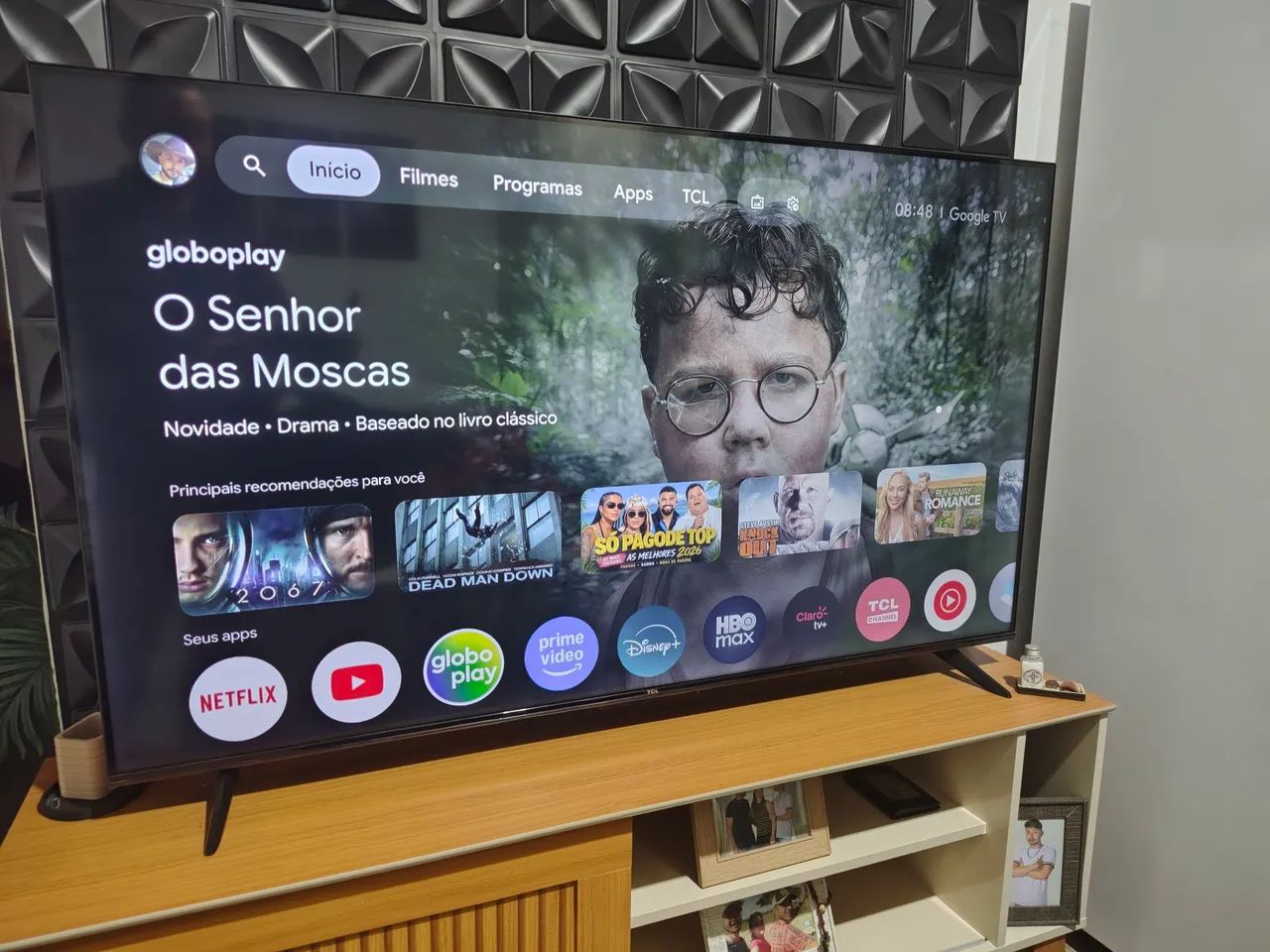 Tv TCL led 4k 55' conv dig+in  - Foto 2