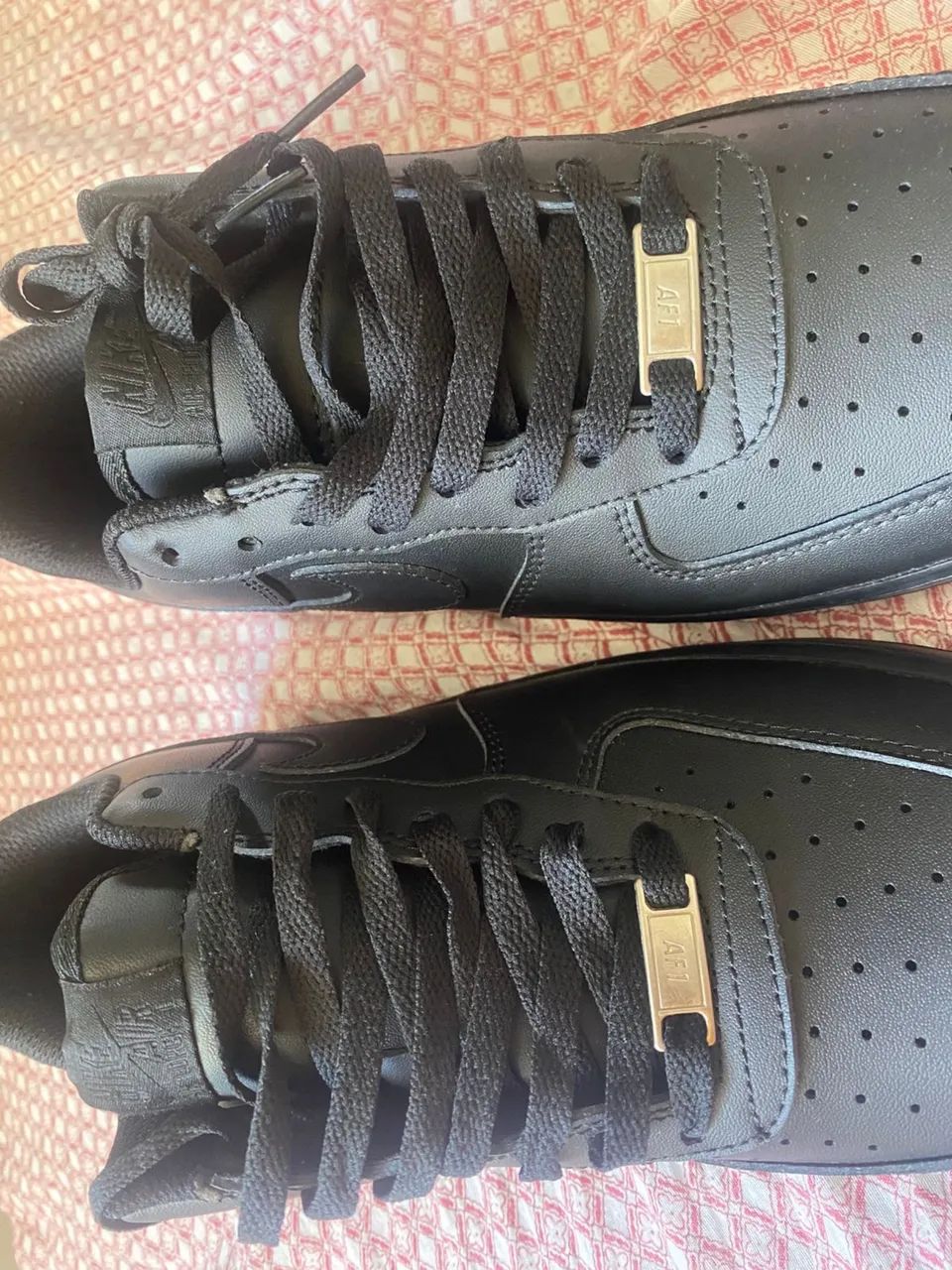 Tênis Nike Air Force 1 Preto  Novo - Foto 3
